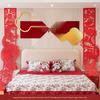 Dragon & Phoenix Wedding Room Decorations: Festive Wall Streamers Set for Bedroom & Living Room Celebration