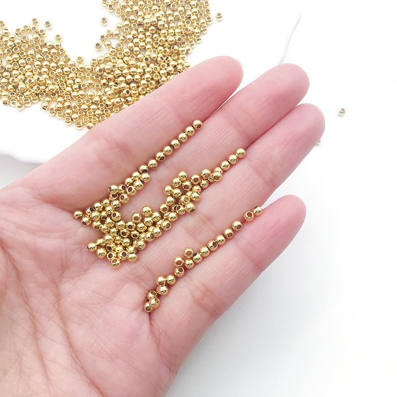 

Copper Round Bead, 3mm-6mm with 1.5mm Hole - DIY Bracelet Jewelry Accessory