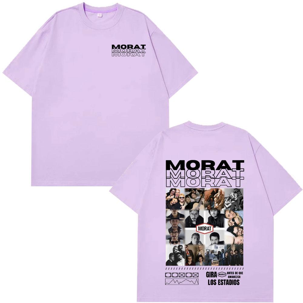 Morat Band Doublesided Prin Tshirts Men Women Fashion Hip Hop Tshirt Casual Cotton Oversized Short Sleeve T Shirts Streetwear