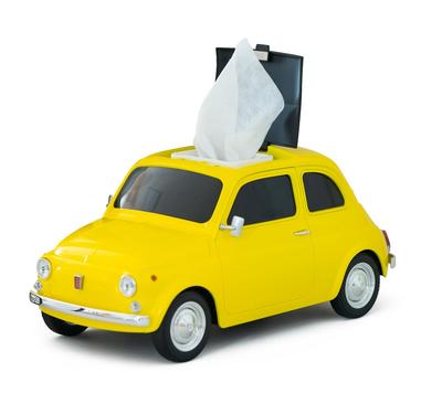 2WAY Tissue Case Fiat Nuova 500 Fiat Nuova 500 1957 431077 Yellow,