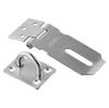 1Pc Padlock Hasp Door Clasp Lock W/ Mounting Screws Stainless Steel Burglar-proof Spare Tools For Door Cabinet Box Drawer