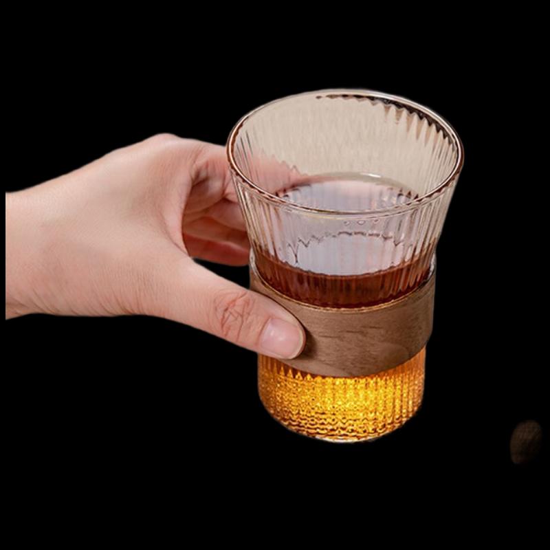 Guo Zi Streamer Glass Cup GZ-S65