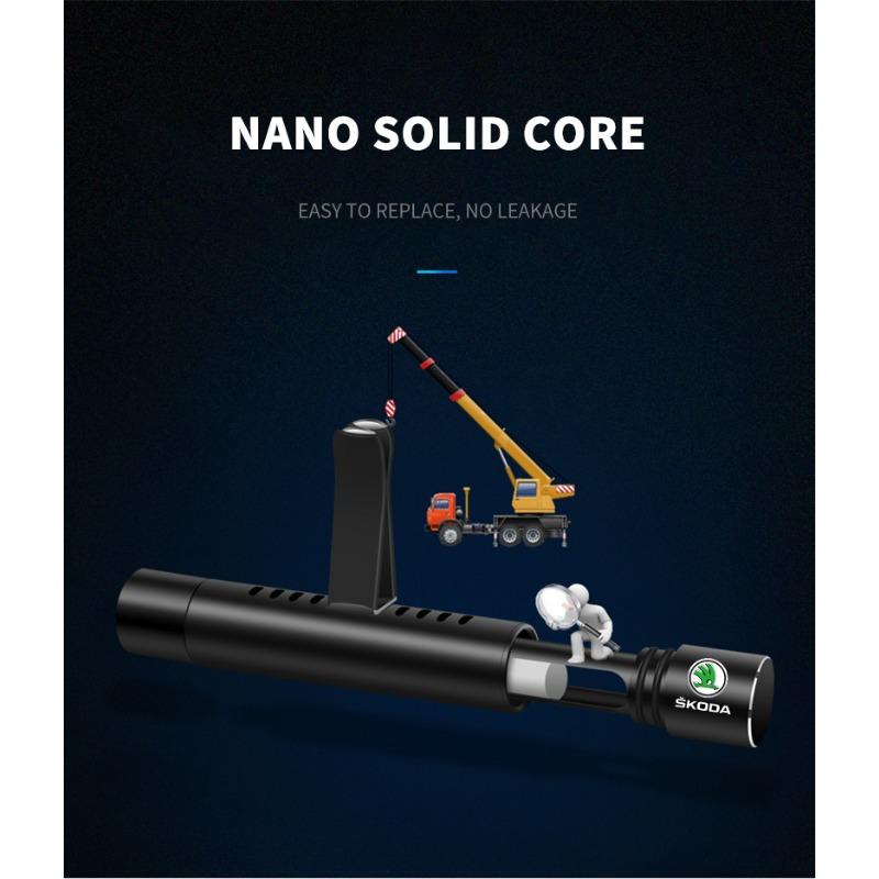 Auto Goods Car Air Freshener Outlet Air Vent Perfume Diffuser for Skoda S Fabia 1 2 A4 A5 Octavia A7 RS Superb Rapid Yeti Karoq Vision