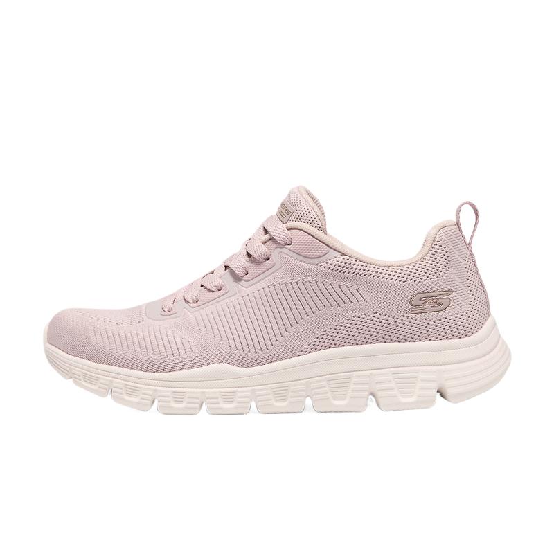 Skechers Sport B Lite Lace-Up Round Toe Low-Top Training Shoes Women sneakers 117700-LIL 35