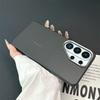 Full Protect Carbon Fiber Pattern Invisible Magnetic Phone Case for Samsung S2 S24 S23 S26 Ultra Series Wireless Charging Cover