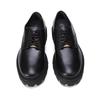 TOD'S Men's Black Leather Lace-up Platform Oxford Shoes