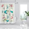 Waterproof Fabric Shower Curtains Bathroom Curtain Accessories Bath Curtain for Shower 180x200 240*200 Boho Decoration Abstract