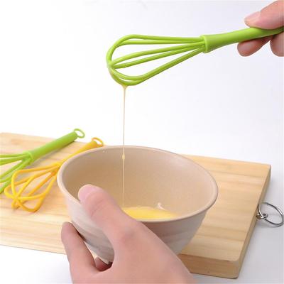 Frusta a mano per uova Accessori da cucina Frullino per le uova Utensile da cucina in plastica Crema da forno Farina Agitatore Utensili per uova