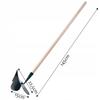 KADAX Small Ridger with Handle Gardening Coulter