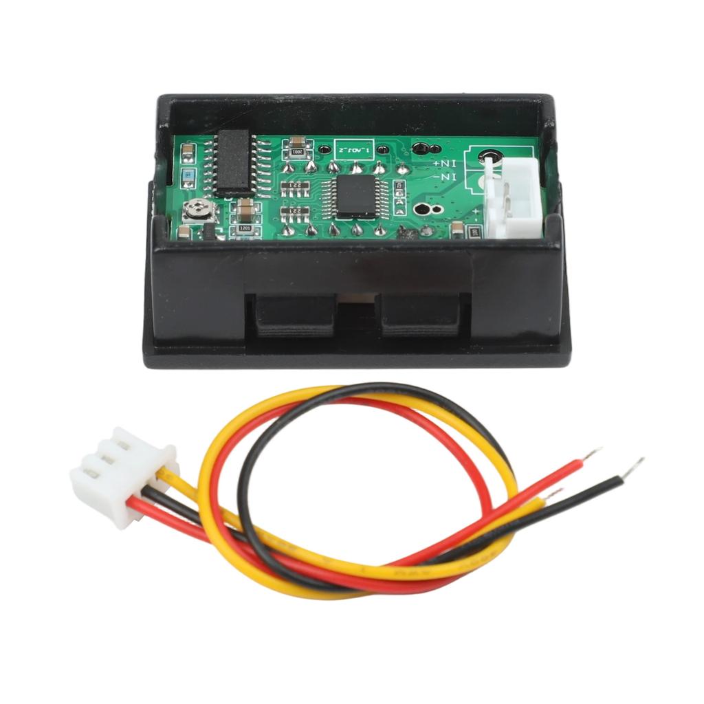 033V DC Digital Voltmeter with 5 Digit LED Display and Three Wire Connection Suitable for Accurate Voltage Testing