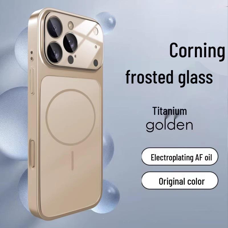iPhone 16 Pro Max Case: Shockproof Corning Glass Protection with Reduced Response Time, Fits iPhone 15 15 Pro