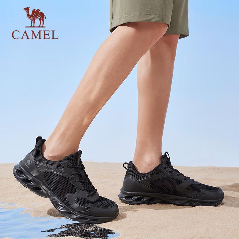 Camel Mesh Breathable Lightweight Walking Sport Shoes for Men and Women