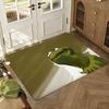 Funny Animal and Frog Kermit Floor Mat Soft Thickened Absorbent Non-Slip Bedroom Living Room Door Mat Home Decor Flannel Rugs