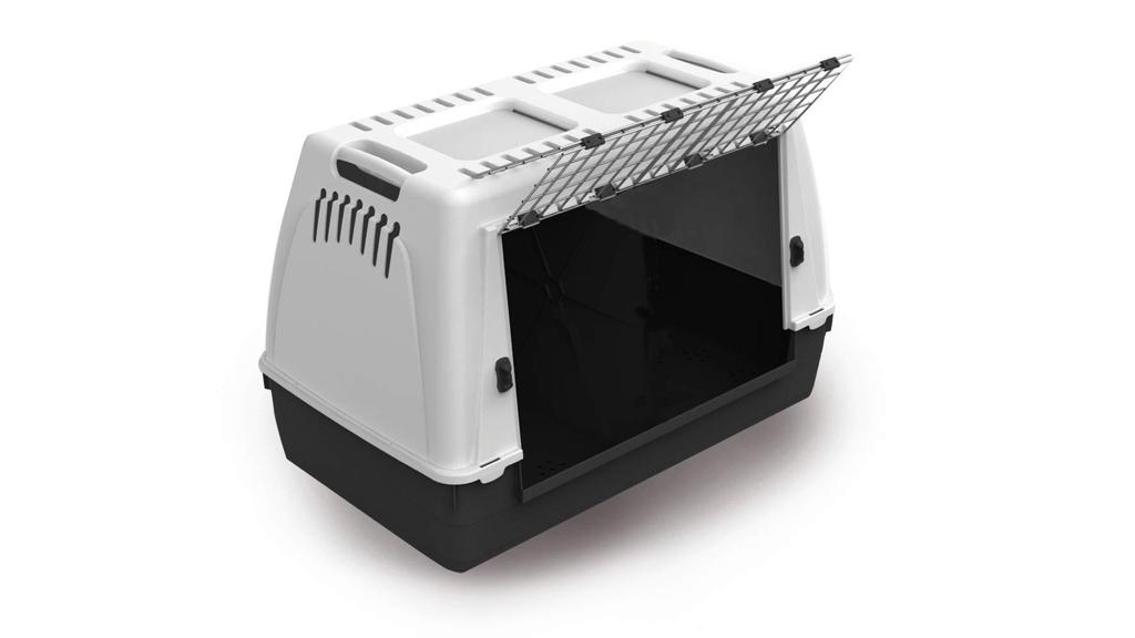 BRACCO 100 Pet Carrier 100x60x65cm Side Ventilation
