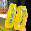 New Squishy Simulated Butter Squeeze Toy Funny Soft Stress Relief Slow Rising Sensory Fidget Relief Game Squeeze Prank Toy Gift