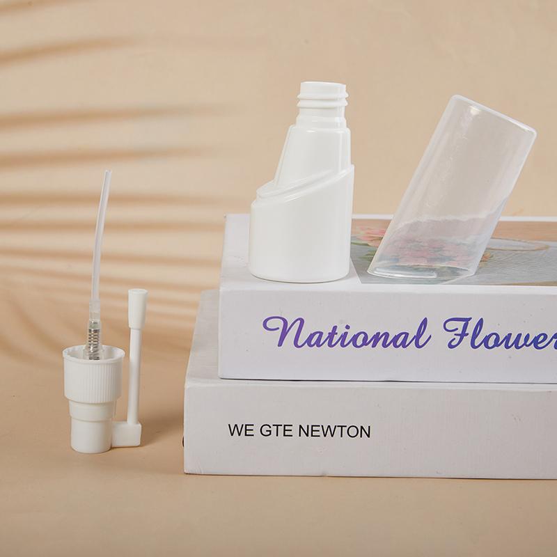 30mL Empty Plastic Nasal Spray Bottle – Rotating Mist Applicator for Pharmaceutical and Medicinal Use