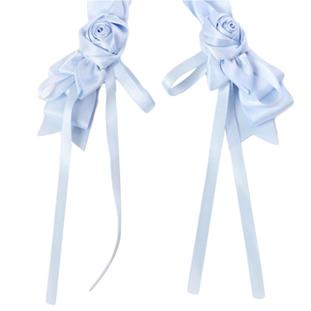 1pair Bowknot Shape Hairpins Hot Girls Rose Ribbon&Bowknot Hair Clip Makeup Hair Clip for Woman Ponytail Hair Clip