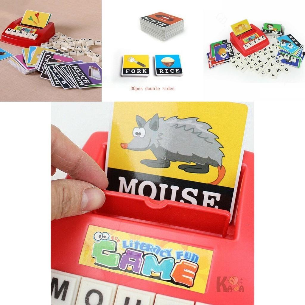 Engaging Educational English Spelling Alphabet Letter Game For Kids Learning Fun