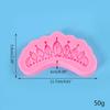 Crown Cookie Mould Silicone Material Fondant Cake Crown Shape Baking Accessories