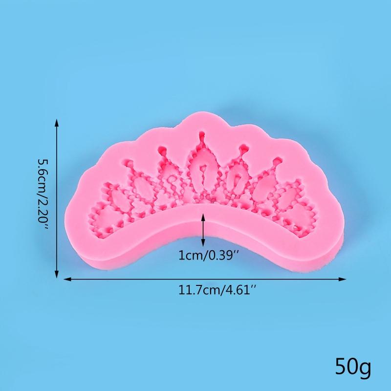 Crown Cookie Mould Silicone Material Fondant Cake Crown Shape Baking Accessories