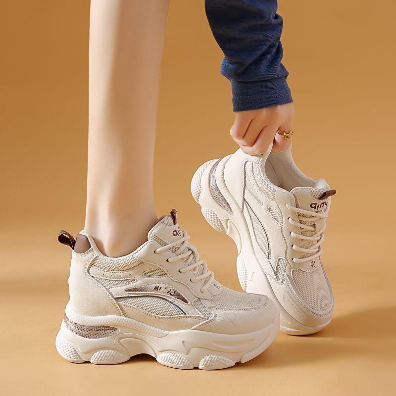 Dad Shoes Summer New Muffin Single Shoes Comfortable Thick Sole Height Increase Comfortable Leisure