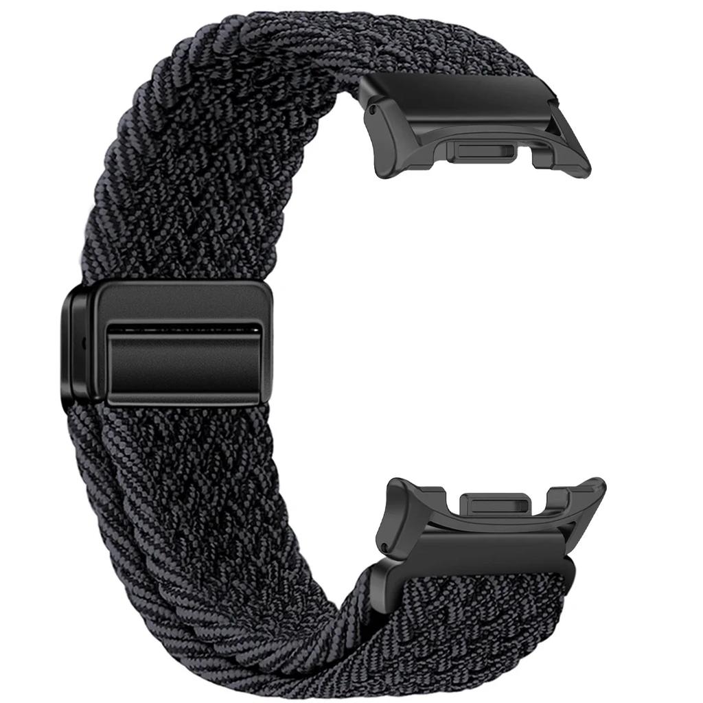1 st Magnetiskt armband för Samsung Galaxy Watch 8 Band 40/44mm Sport Flätat Loop för Galaxy Watch 8 Classic/Ultra 2025 Band