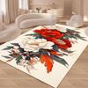 3D Nordic Flower, Daisy Area Rug,Carpet Rug for Living Room Bedroom Sofa Doormat Kitchen Decoration,Kids Play Non-slip Floor Mat