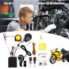 Motorcycle Security Alarm Universal Anti Theft Sensitivity Waterproof ABS Housing Bike Alarm with Remote Control