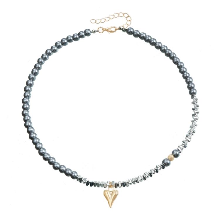 

Stylish Beads Necklace Elegant Neck Chain Small Beads Necklace Women Fashion Accessories Suitable for Fashionable Ladies 1