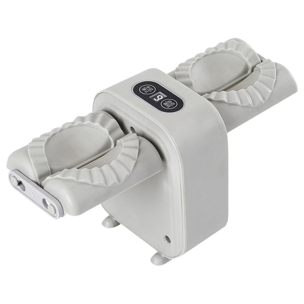 DIY Automatic Dumpling Machine Double Head Press Mold Dumpling Maker Machine Pressing Dumpling Skin Wrapper Mould Kitchen Gadget