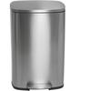KITCHEN MOVE Pedal Bin - Brushed Stainless Steel - 50L - ADMIRAL