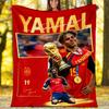 1pc Yamal5 Theme Blanket - Digital Print, Polyester, Cozy for All Seasons, Perfect for Outdoor, and Travel