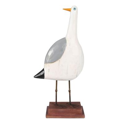 Dulton The Gulls B A Time with a Bewildered Bird Seagull Polyresin Beach Height Width Depth 14cm - Laid-back - Object/Ornament - - 40cm, 18.5cm, -