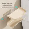 Bathroom Wall-Mounted Tissue Box with Storage Shelf
