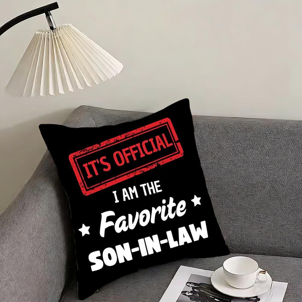 THE FAVORITE SONINLAW Cushion Cover Pillowcase Ultra Soft Skin Friendly Fabric Cloud Like Comfort Concealed Zipper