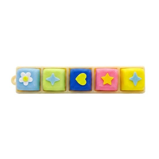 3D-printet Tastatur Fidget Legetøj 3/4/5/9 Taster Tastatur Finger Klikker Legetøj Afstressningsknap Fidget Legetøj Stresslindring Skrivebordslegetøj
