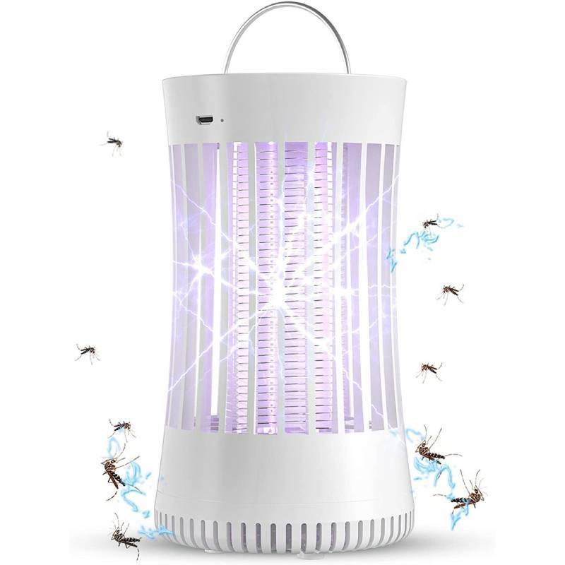 Electric Mosquito Killer Lamp With Usb Rechargeable Feature For Indoor And Outdoor Use