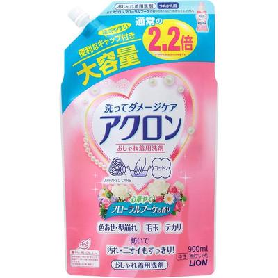 Lion Akron Floral Bouquet Scent Refill Large Capacity 900ml of [Set 3]