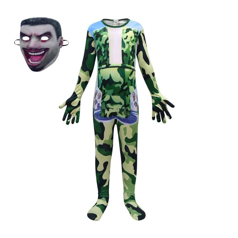 

Детский туалет Скибиди Косплей Одежда Маска Ван Пис Вечеринка на Хэллоуин 150cm/59.06in