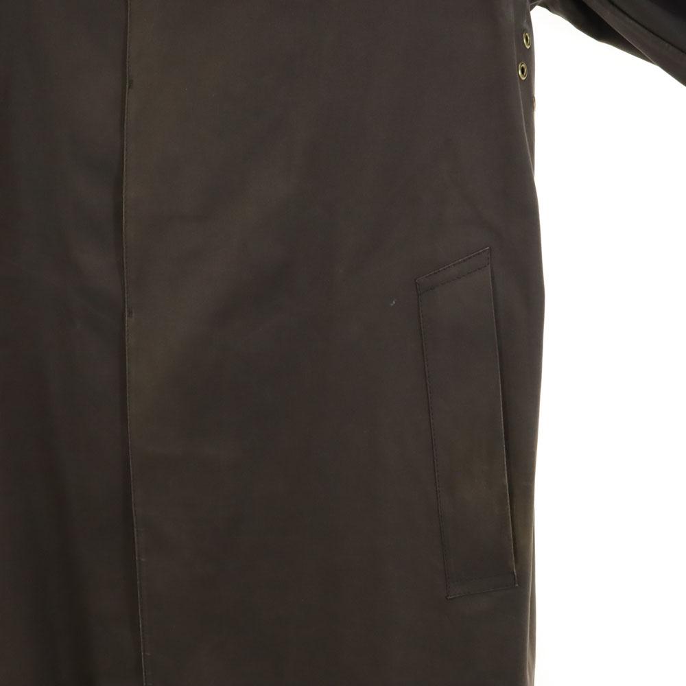 Mackintosh Made In Scotland Stainless Collar Coat 38 Brown Men's Used
