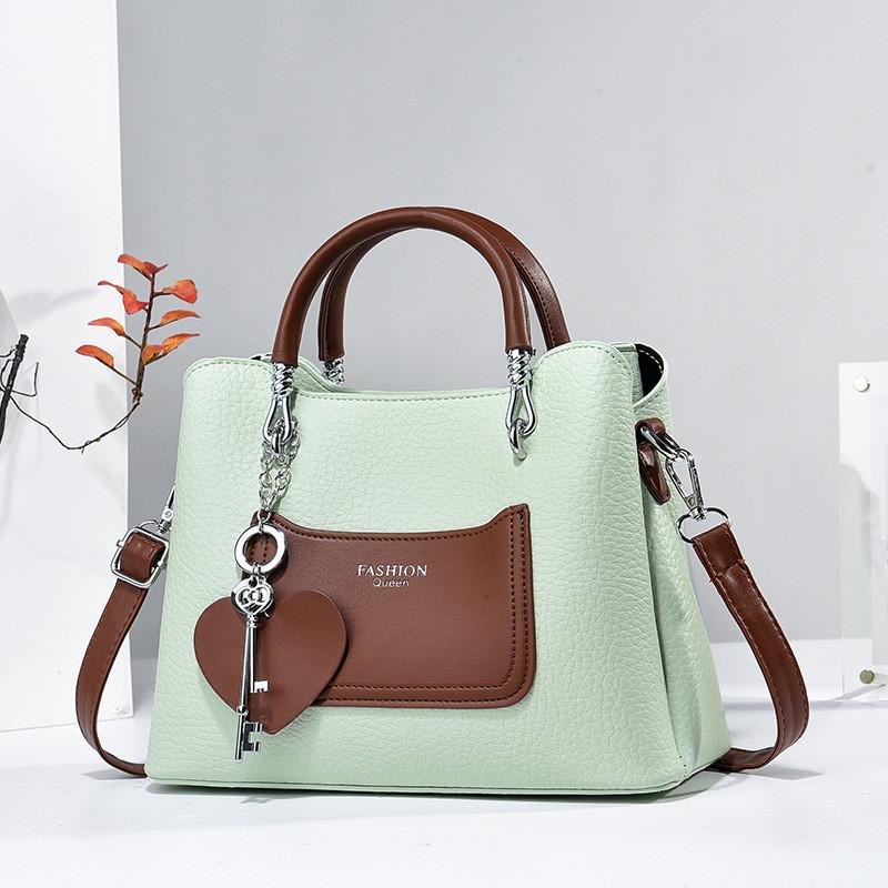 2023 New Fashion Color Block Shoulder Bag Simple Crossbody Bag For Women