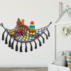 Stuffed Animal Hammock Toy Storage Hammock Net Wall Sling Mesh Kids Toy Organizer Net
