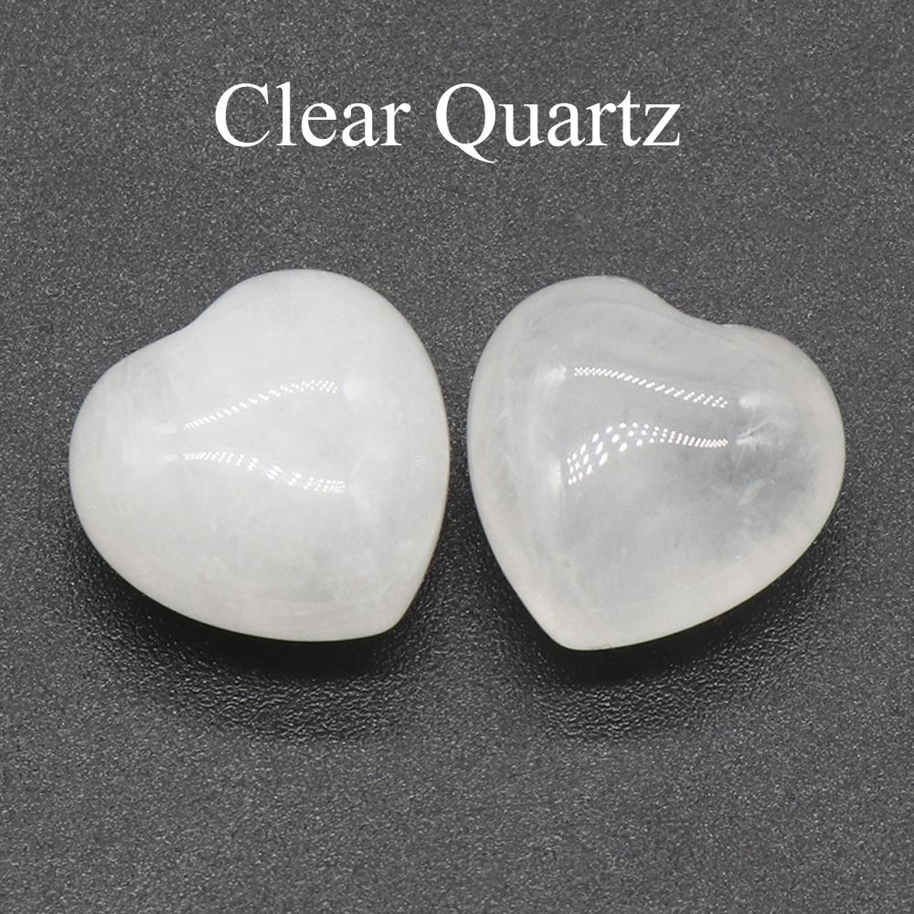 2 bucăți mini energie din piatră naturală ornament de inimă, cristal vindecător Reiki agat sodalit ametist jad piatră prețioasă decor pentru casă bijuterii cadouri 15 mm