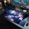 Gaming Mouse PadDesk Mat Antislip Rubber Base Stitched Edges Cheerleader Anime Girl Art Print Extended Office Gamer Mat
