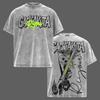 Anime Gachiakuta Riyou Graphic T Shirt Men Women Washed Cotton Tshirts Vintage Casual Clothing Harajuku Male Oversized T-shirt