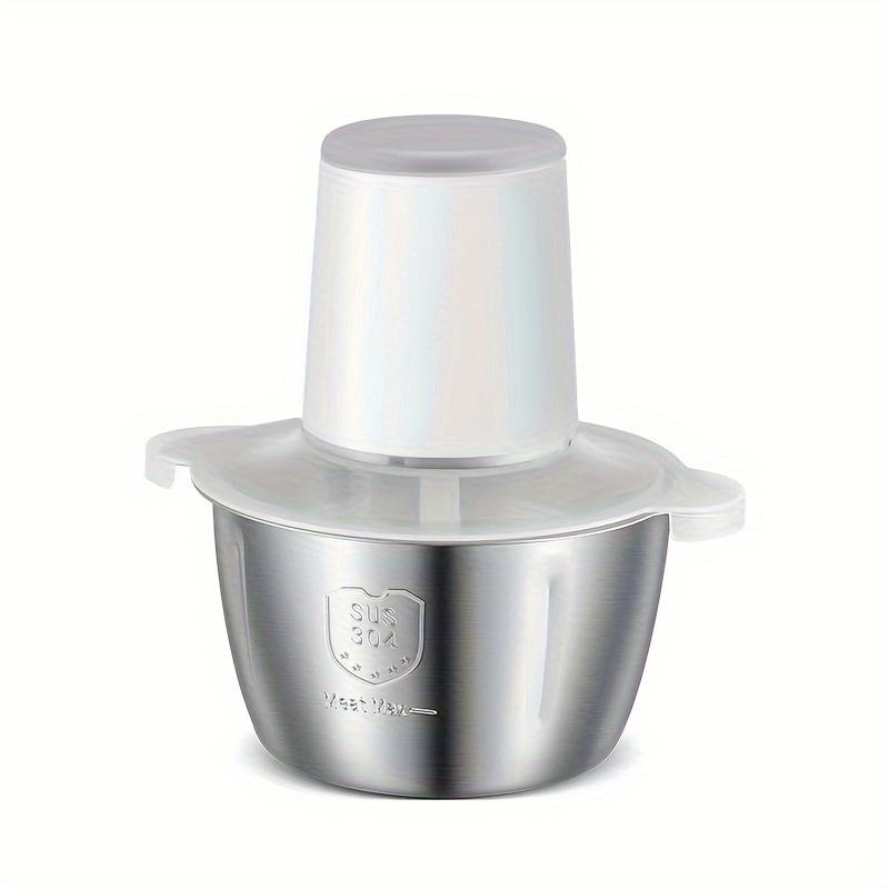 

Электрическая мясорубка для дома 2 л с небольшим материалом из нержавеющей стали многофункциональная многоскоростная машина для приготовления пищи белый