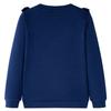 Sweatshirt pour enfants bleu marine 92/104/116/128/140