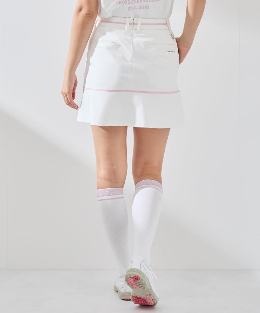 Jun Rope Skirt Body Shell Color Scheme Thin Line Skirt ERC55000 White & [UV Protection] [Water Repellent] [Sheerness Prevention] [Stretch] (10)