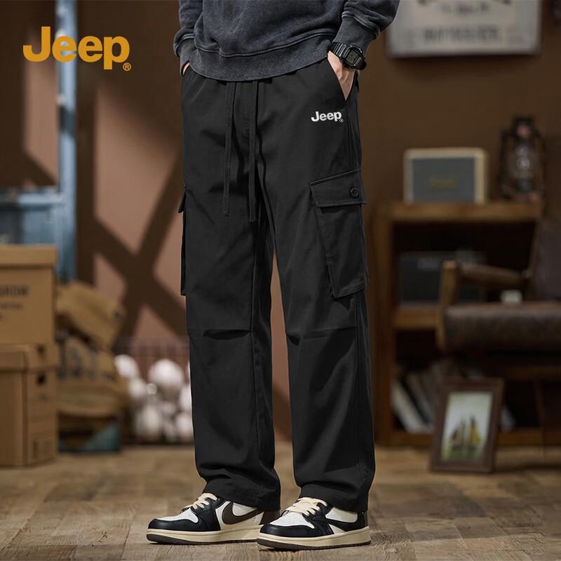 JEEP Men s Cotton Casual Cargo Pants M