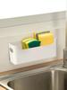 WORTHBUY Plastic Bag Storage Box Multifunctional Trash Bag Container Garbage Bag Holder Kitchen Cabinet Storage Organizer